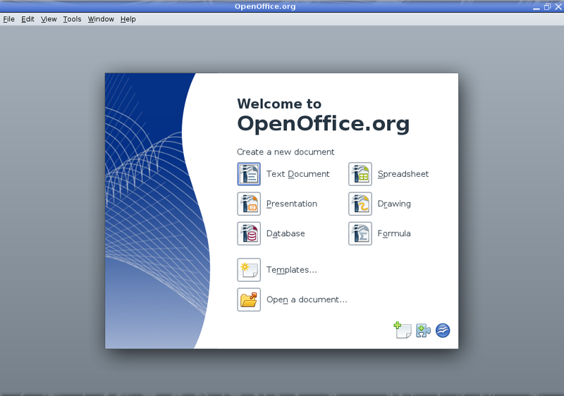 Présentation des produits sur la suite Open Office